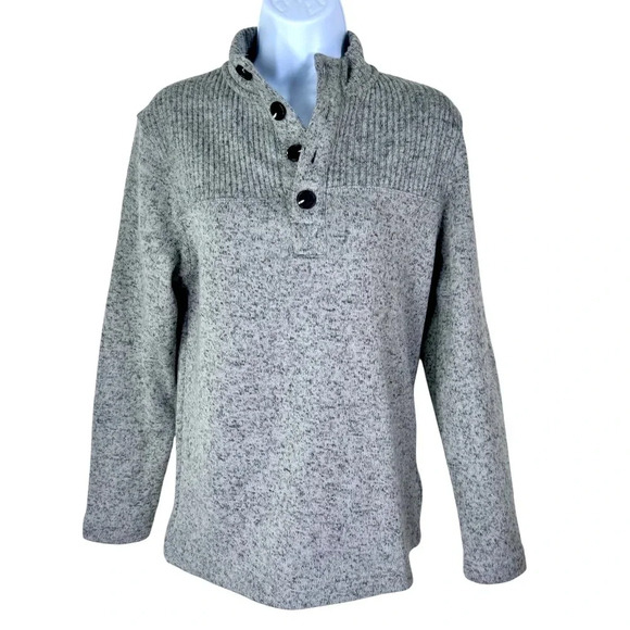 Soft Telluride Clothing Pullover Gray Size Small - Picture 1 of 8